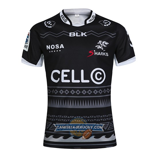 Camiseta Sharks Rugby 2016-17 Local